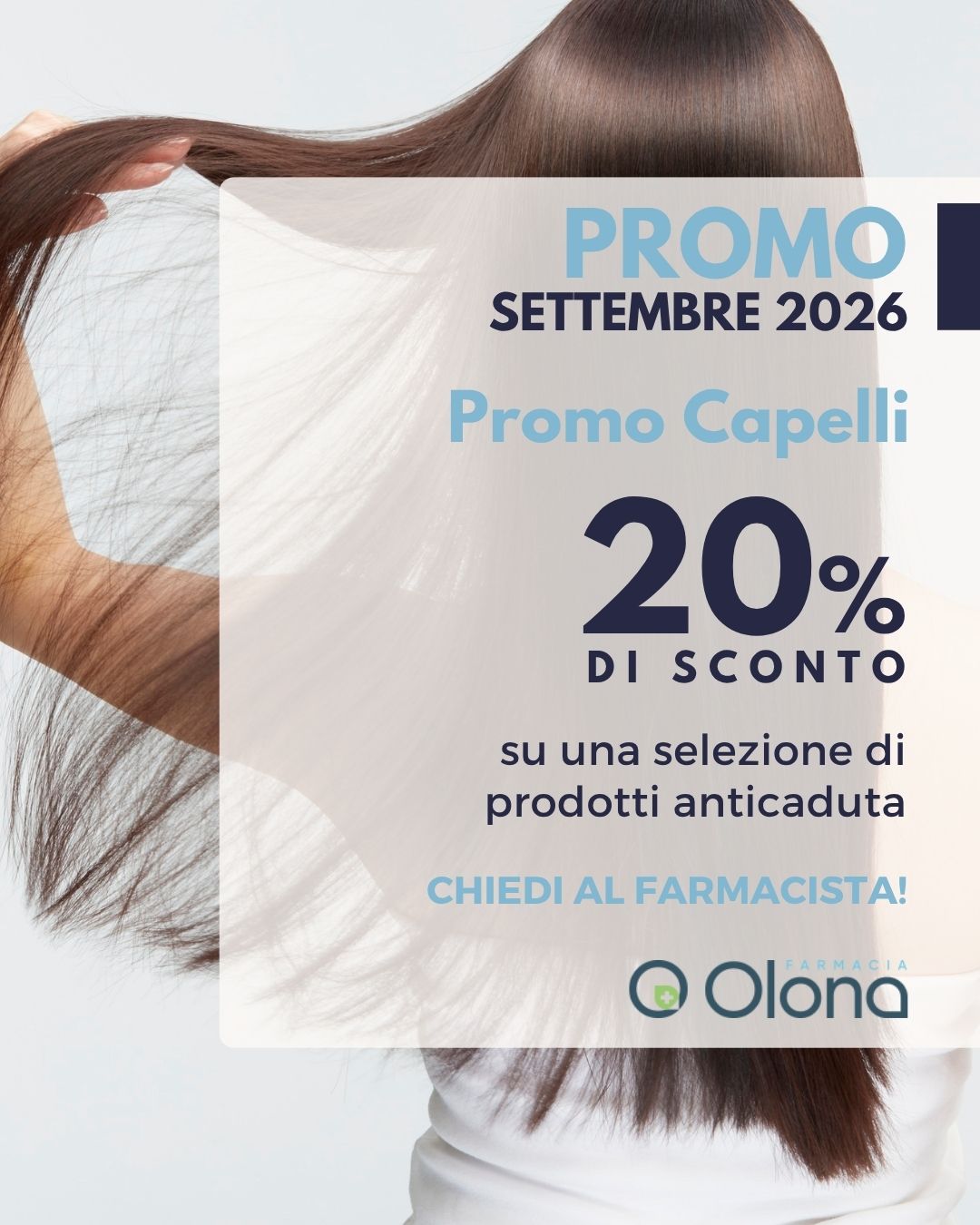 SETTEMBRE 2026 benessere capelli farmacia OLONA