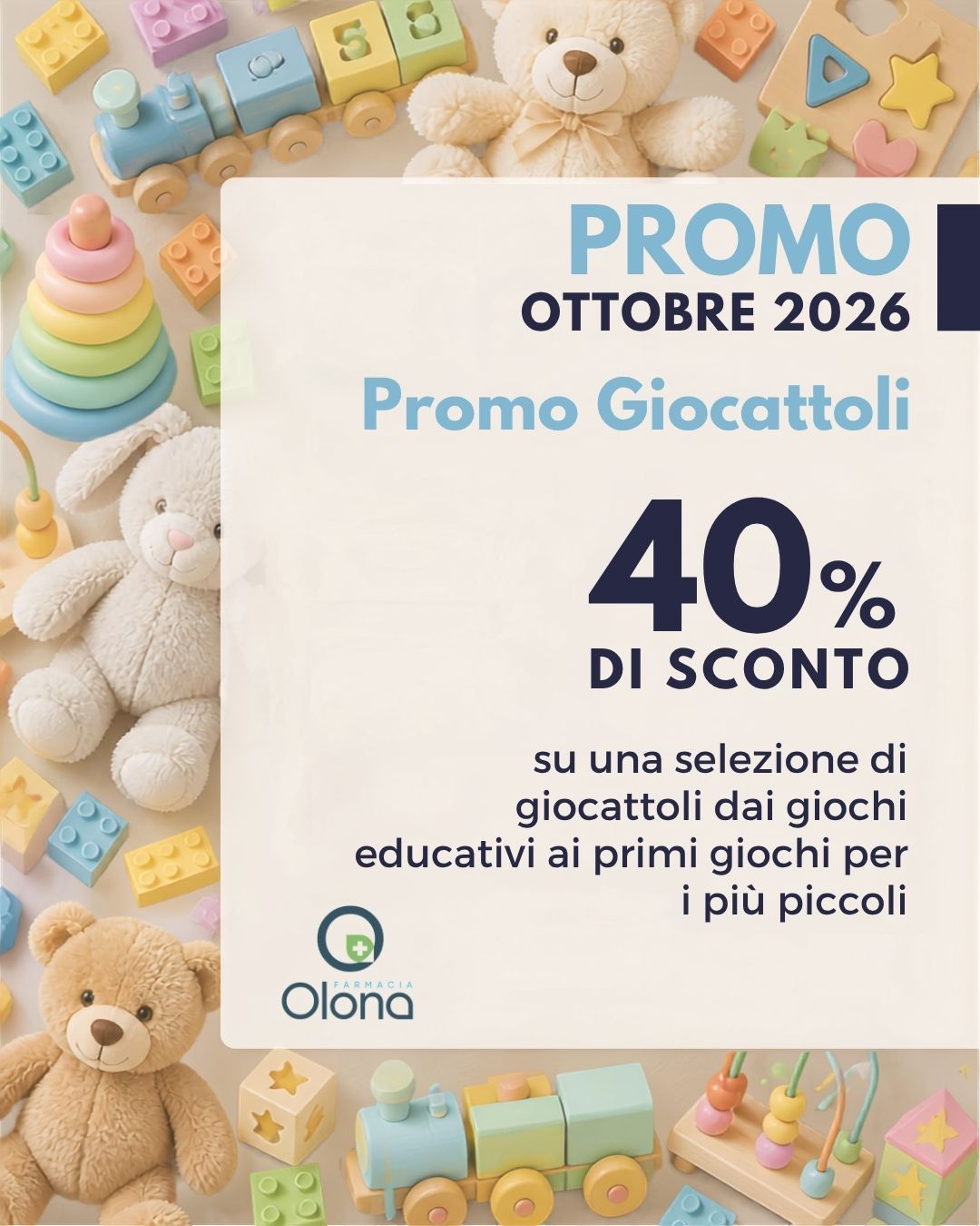 ottobre 26 promo giocattoli Olona